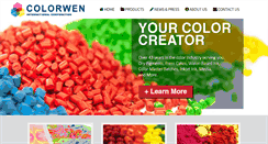 Desktop Screenshot of colorwen.com